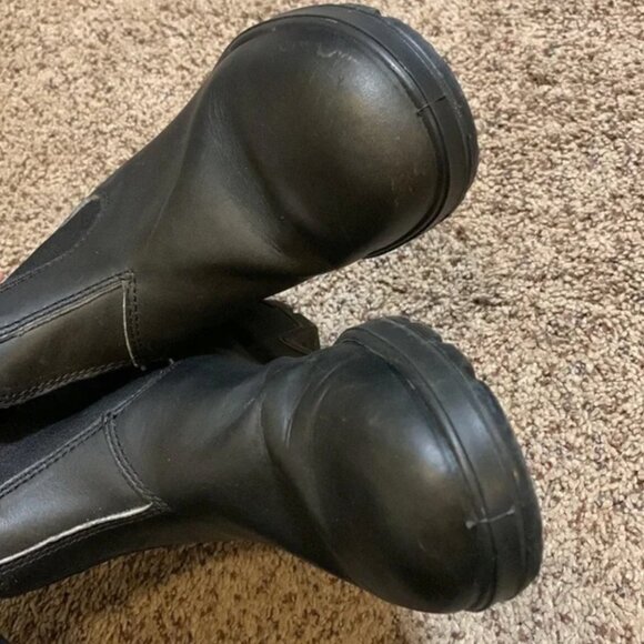 Blundstone Chelsea Boots Black Leather  sz 4 1/2  -(7 1/2 US) - Picture 11 of 11